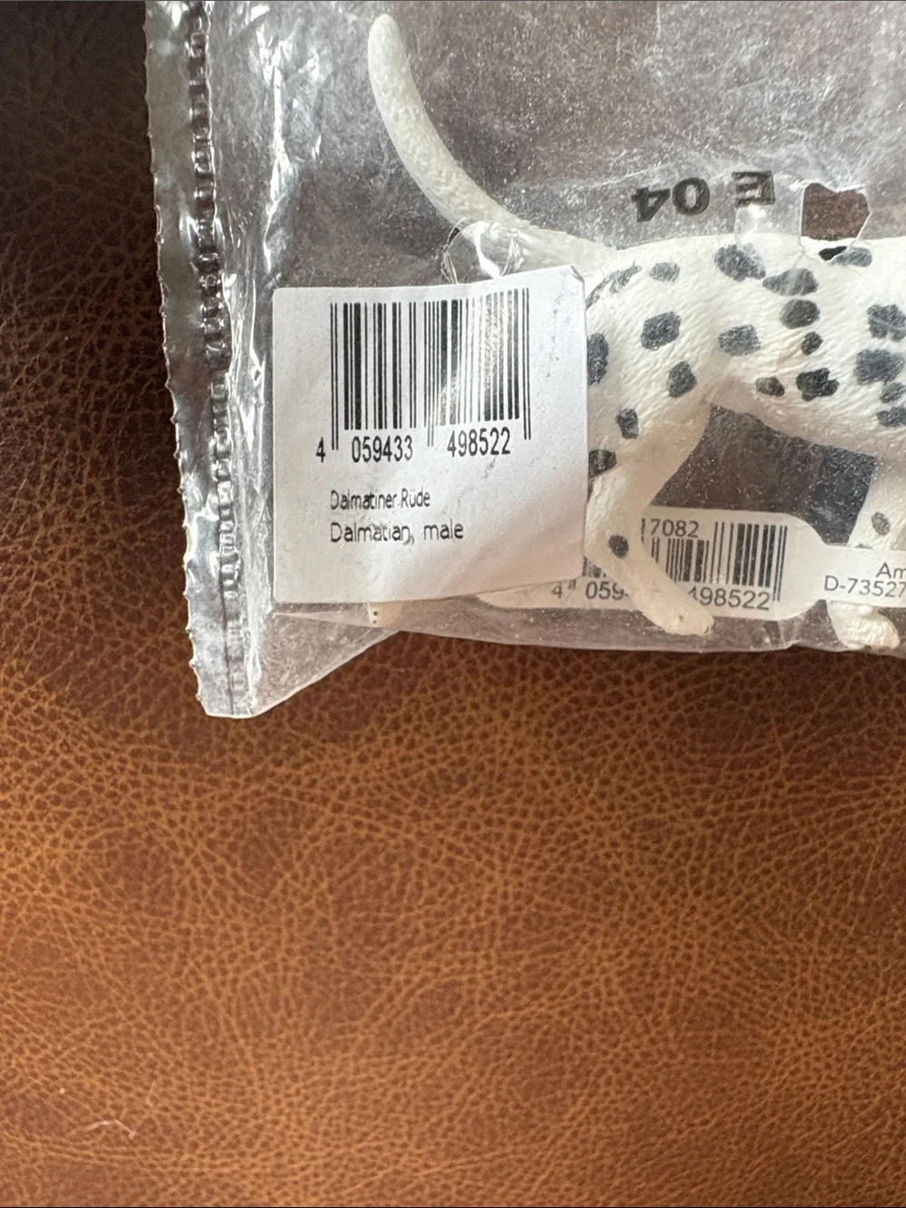 Schleich White & Black Dalmatian Dog Figure - Schleich Brand